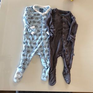 Kickee pants footie pajama bundle